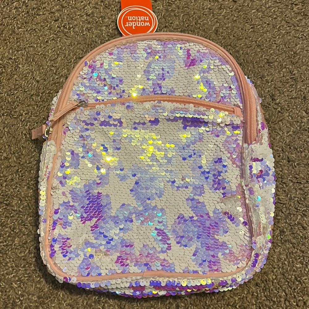 Mini sequence backpack